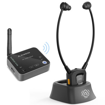 AuraBand TV | Auracast TV Earbuds & Transmitter Set