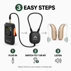 HearCoil | Wired T-Coil Neckloop for Hearing Aids