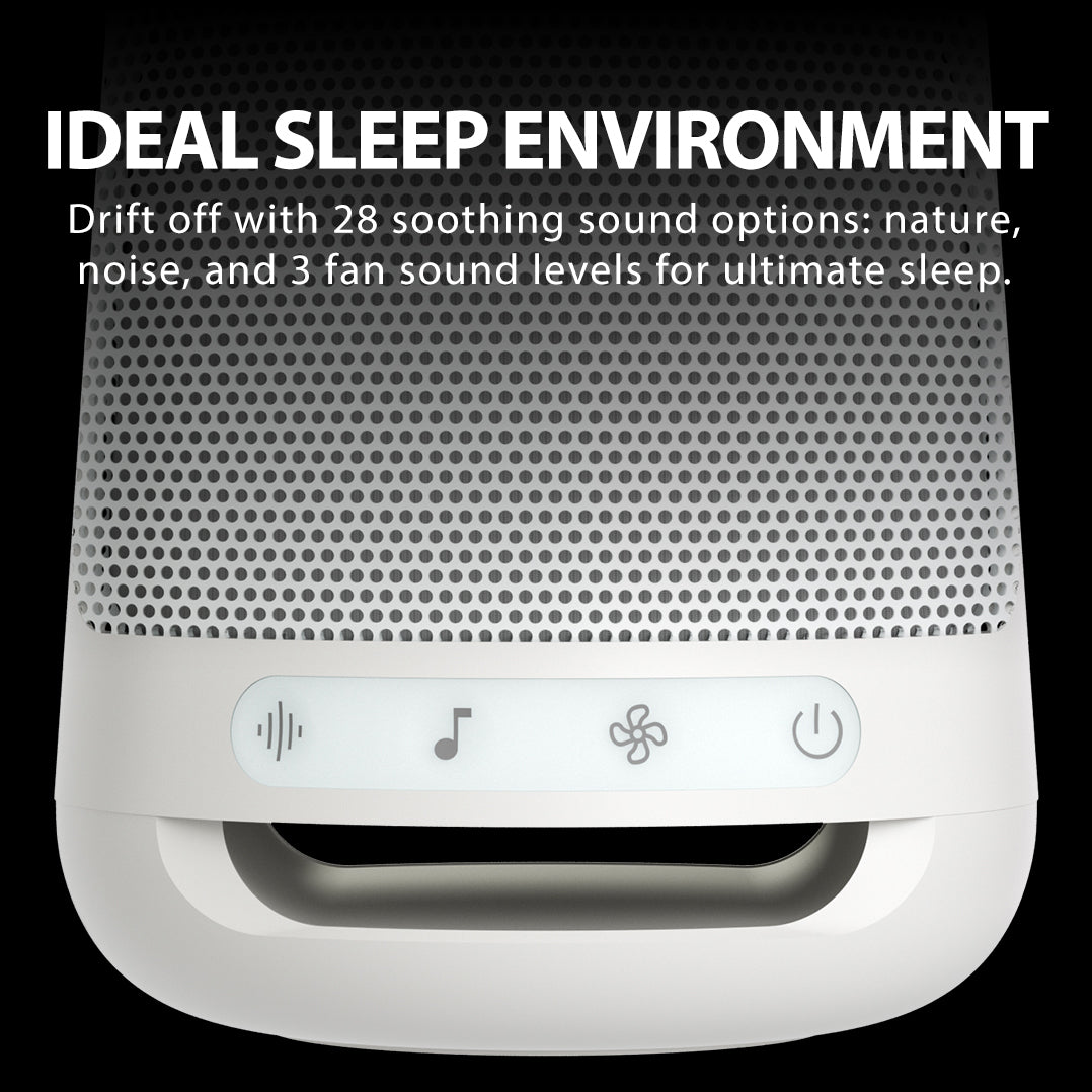 Dream Sleep Audio Machine & Night Light, soothing sleep sounds, easy to use  with 28 soothing options, nature, noise and 3 fan