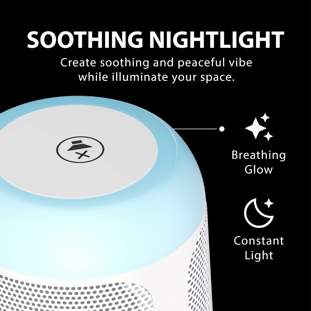 Dream Sleep Aid Sound Machine with 28 Audio Options, Soothing Nightlight
