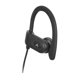 E171 Over-the-Ear Wired Earbuds, ergonomic fit with three ear tip sizes and secure ear hooks for workouts.