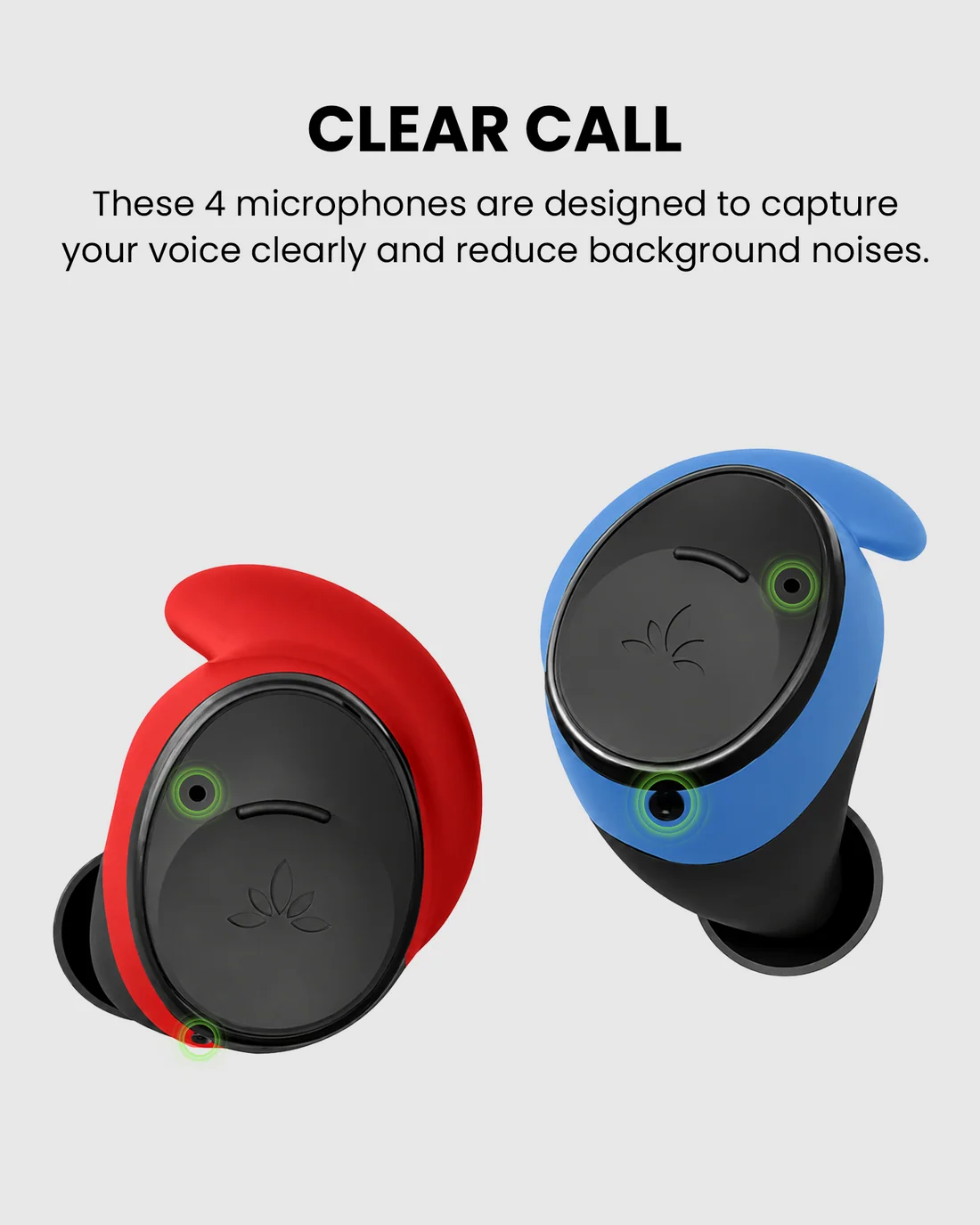 FitLock Aura four microphones support clearer calls