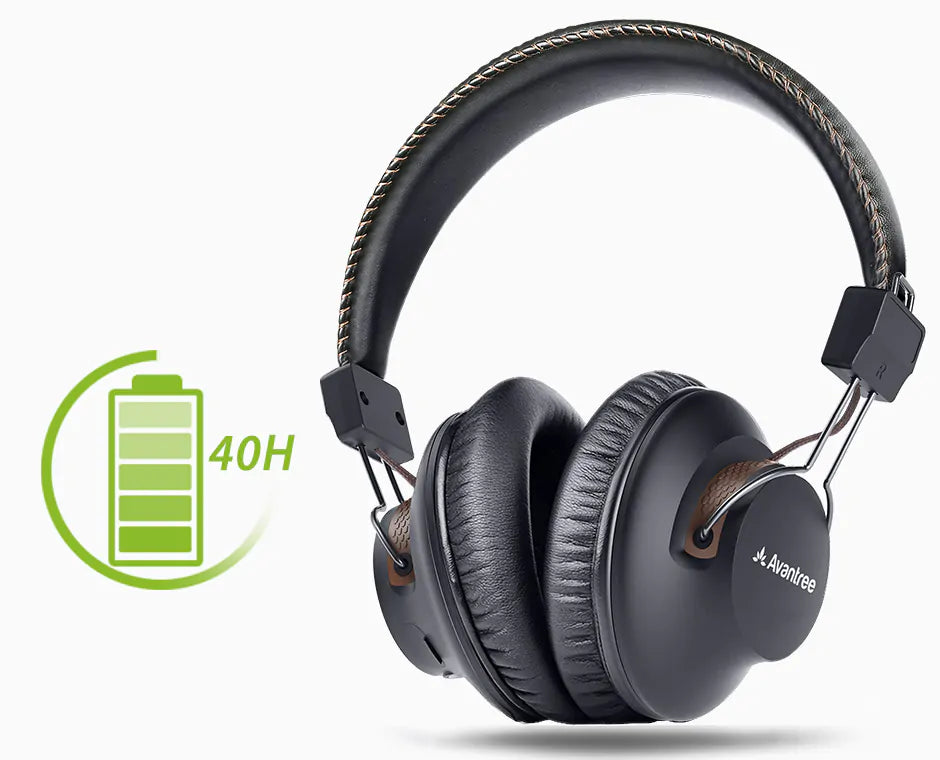HT5009 Wireless Headpones for TV with Transmitter, up to 40H of playtime 