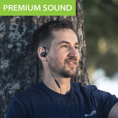 L171 Wired Lightning Earbuds for Sports & Running with premium sound. Compatible with Older iPhone 5- 14 Models
