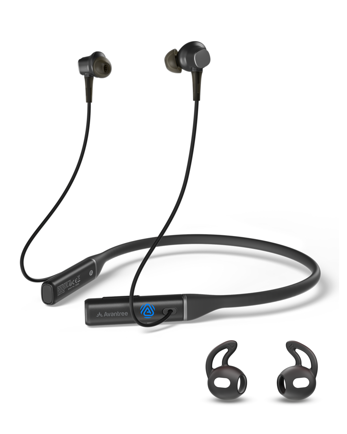 Loop-RX Auracast Neckband Earbuds. Wireless Add-on Earbuds For Aura Loop
