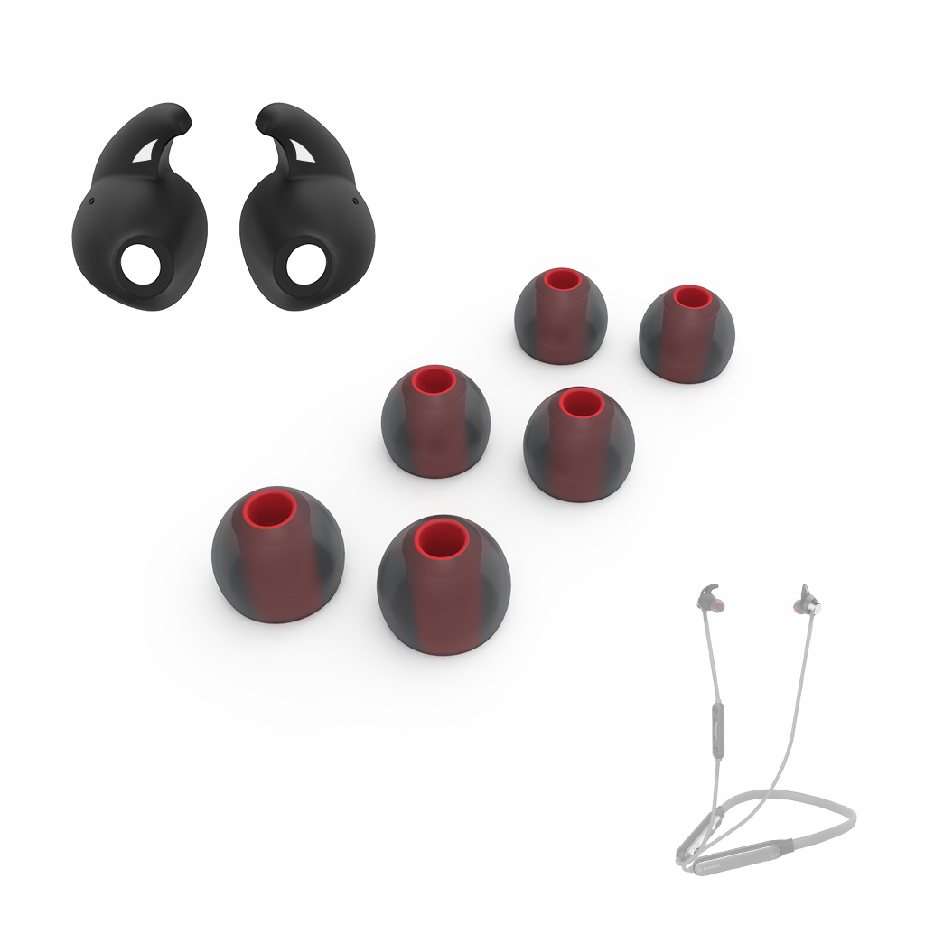 Earbuds and earfins for NB18