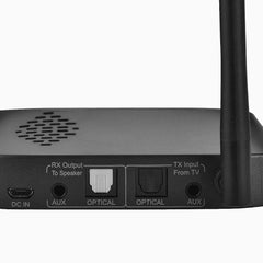 Oasis Plus Bluetooth Transmitter for TV, supports optical, and  AUX connections for wireless TV audio. Not supported HDMI