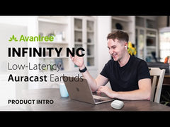 Infinity NC Auracast & ANC Earbuds with App with LE Audio, Auracast, HD Calls & Custom EQ for group TV watching, audio guides, or shared listening. Video Guide