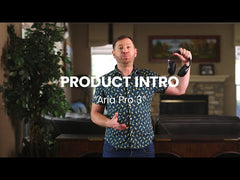 Aria Podio 3 Wireless Headphones with Mic, detachable boom mic for work calls and wireless music or video listening. Video Guide