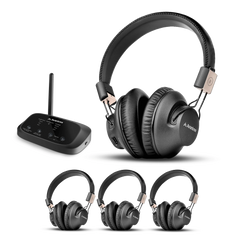 Quartet 2 Multi-User Headphones System for Churches and Events.