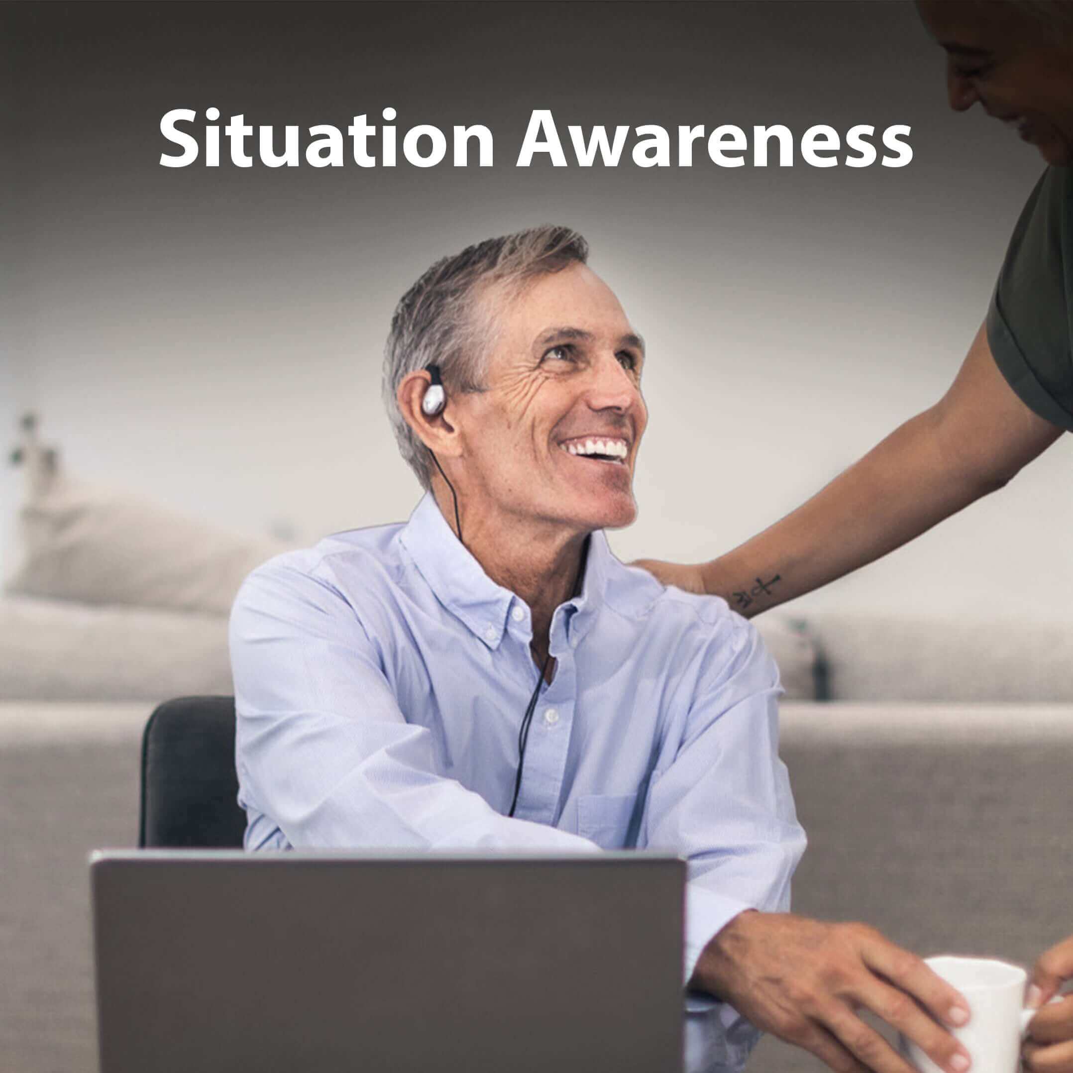 Resolve Wired Open-Ear Earbuds, secure earhook design stays comfortable while letting you hear your surroundings at all times.