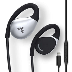 Resolve Wired Open-Ear Earbuds, compatible with Lightning smartphones, tablets, laptops, and other Lightning supported devices.