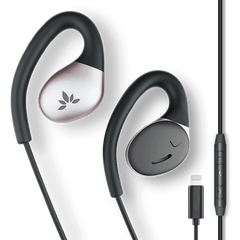 Resolve Wired Open-Ear Earbuds, compatible with Lightning smartphones, tablets, laptops, and other Lightning supported devices.