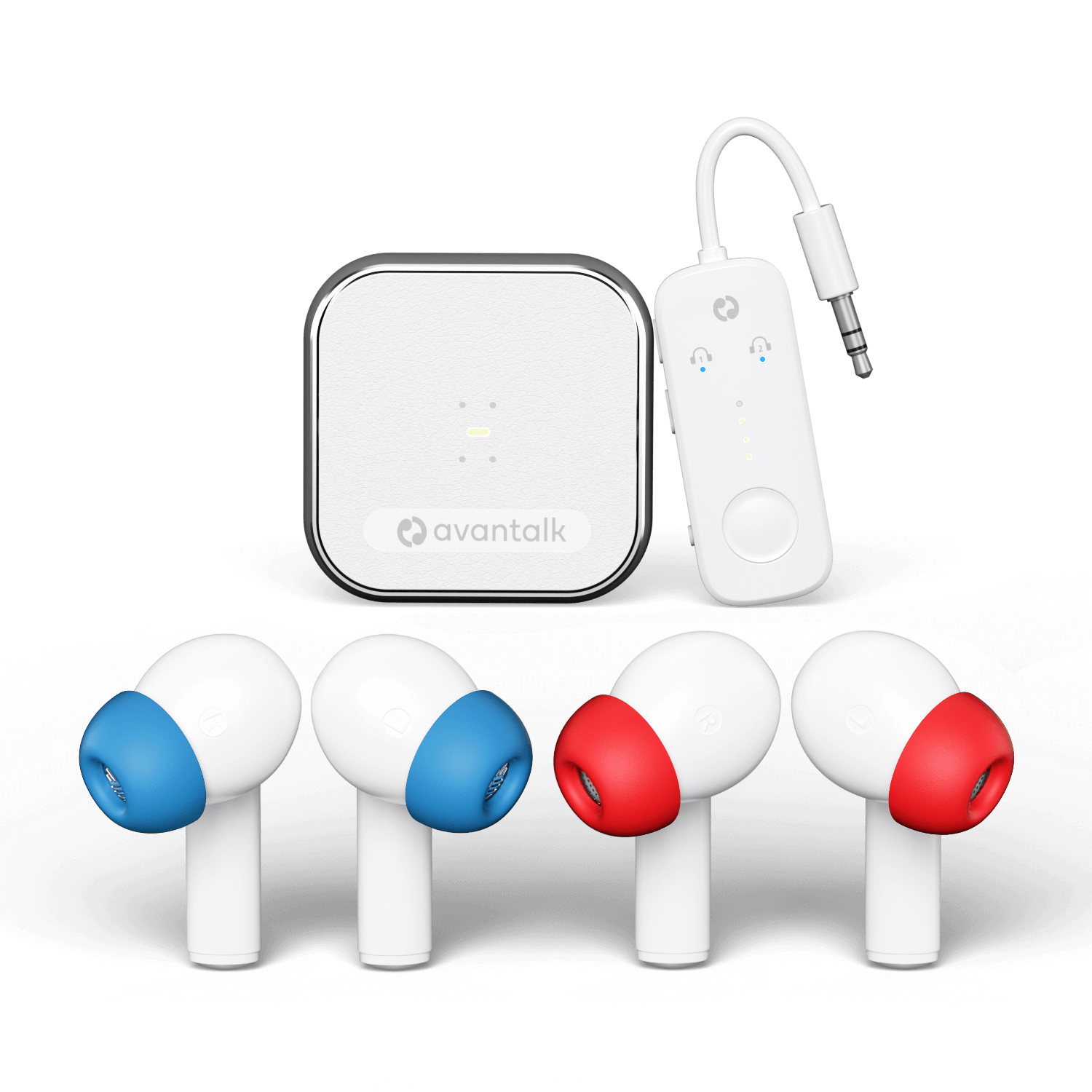 Sky Infinity: Infinity Earbuds + Relay Transmitter