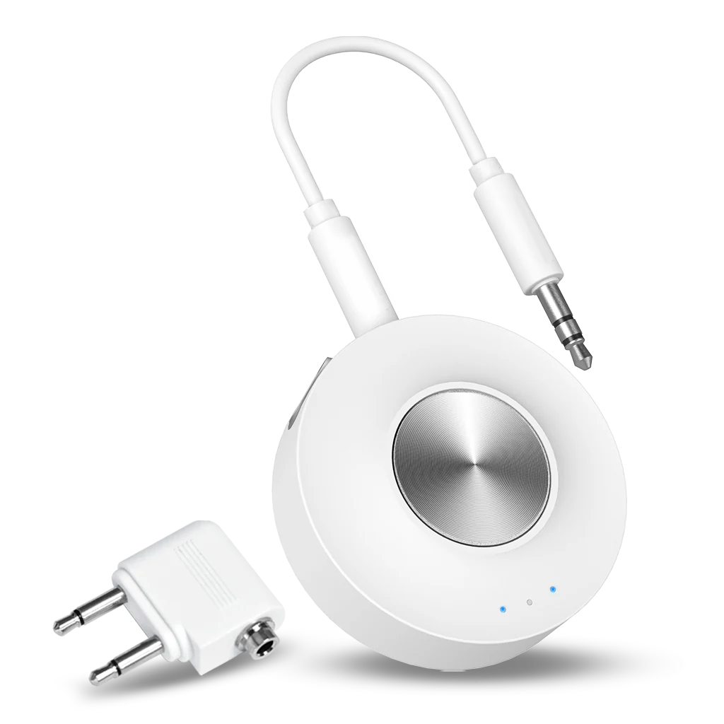 SoundJet R2 Bluetooth Adapter for Airplane, PC, GYM, PS5  for Headphones and AirPods with aptX Adaptive & Low Latency