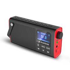 SP850 Portable Radio with Bluetooth Speaker. Connect to your phone, tablet, or PC to play music wirelessly.
