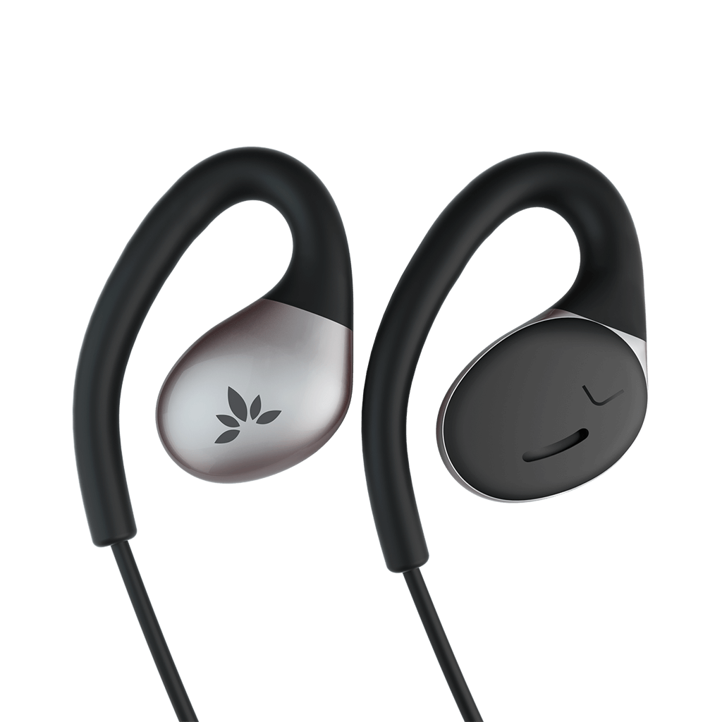 Resolve Wired Open-Ear Earbuds, available in 3.5mm AUX, USB-C, and Lightning versions for compatible devices.