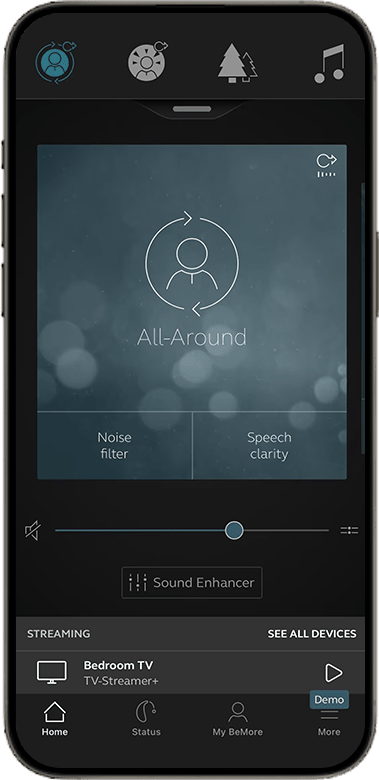 Danalogic BeMore device list control